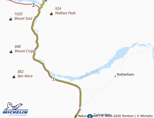 Mapa MICHELIN Leslie Hills - ViaMichelin