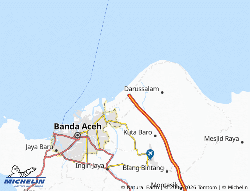 MICHELIN Cot Paya map - ViaMichelin