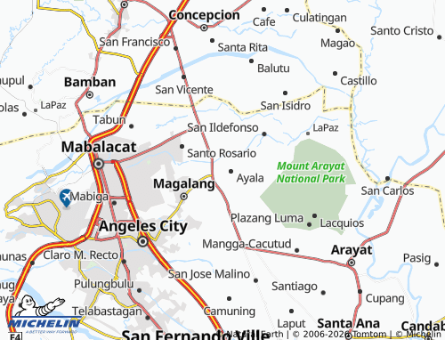 MICHELIN LaPaz map - ViaMichelin