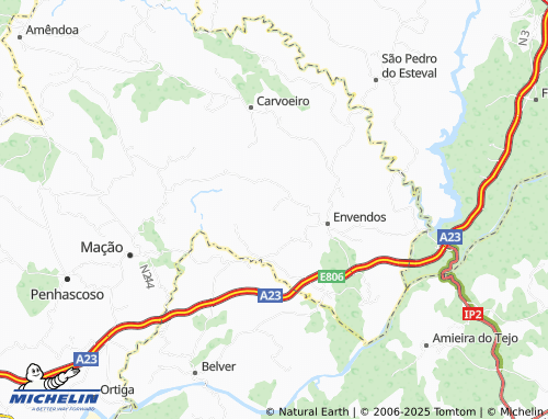 Carte MICHELIN Vilar da Lapa - ViaMichelin