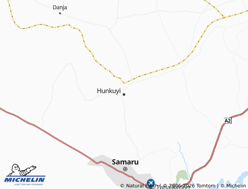 MICHELIN Hunkuyi map - ViaMichelin
