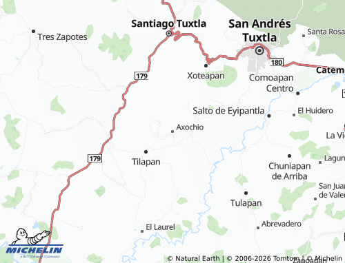 Mappa MICHELIN Axochio - ViaMichelin