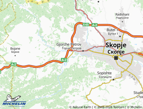 Mapa MICHELIN Saraj - ViaMichelin
