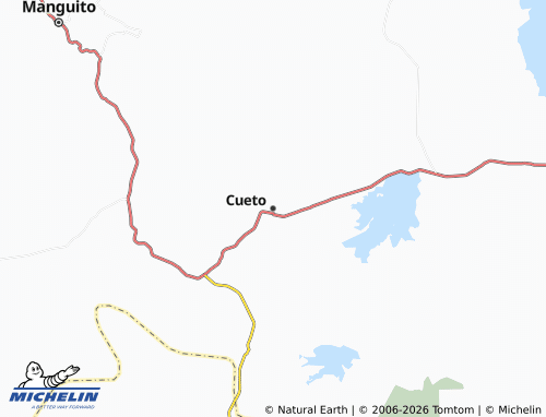 MICHELIN Cueto map - ViaMichelin