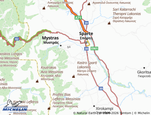 MICHELIN Agios Ioannis map - ViaMichelin