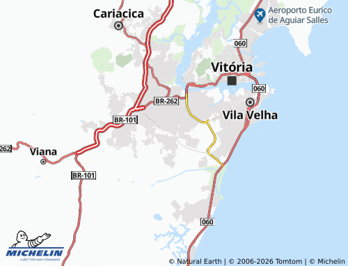 Carte MICHELIN Valparaíso - ViaMichelin