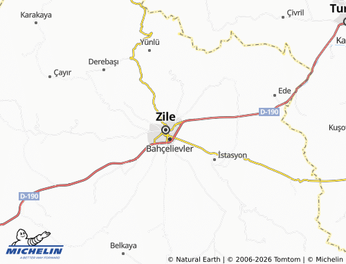 MICHELIN Nakkaş map - ViaMichelin