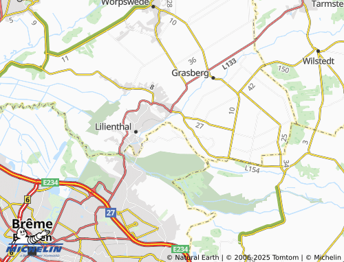 MICHELIN Verenmoor map - ViaMichelin