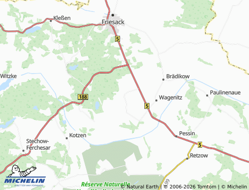 MICHELIN Haage map - ViaMichelin