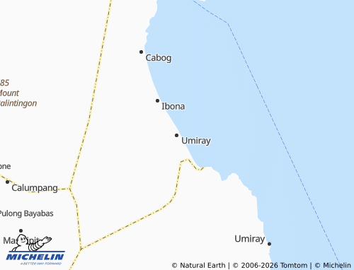 MICHELIN Umiray map - ViaMichelin