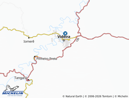 Mapa MICHELIN Campo Experimental - ViaMichelin