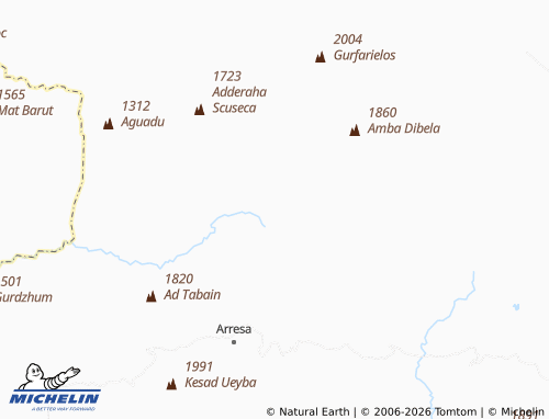 MICHELIN Addi Chando map - ViaMichelin