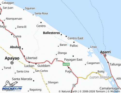 Mappa MICHELIN Mabuttal East - ViaMichelin