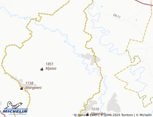 MICHELIN Menyane map - ViaMichelin