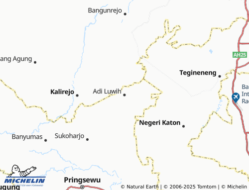 MICHELIN Adi Luwih map - ViaMichelin