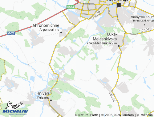 Mappa MICHELIN Lany - ViaMichelin