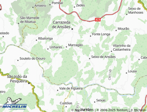 Mapa MICHELIN Lavandeira - ViaMichelin