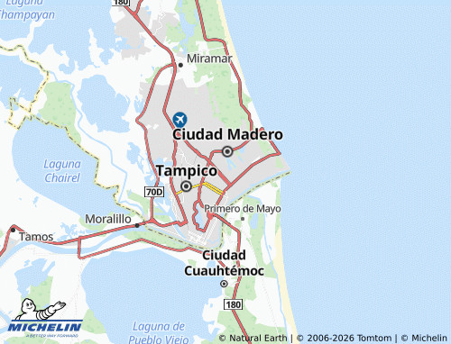 MICHELIN Nueva Cecilia map - ViaMichelin