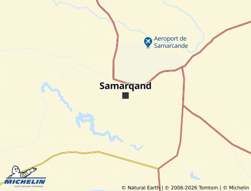 Carte MICHELIN Samarqand - ViaMichelin