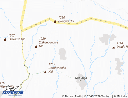 Mapa MICHELIN Mulambakwena - ViaMichelin