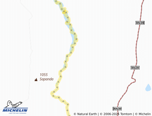 MICHELIN Sakambundji map - ViaMichelin