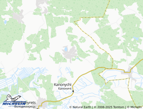 MICHELIN-Landkarte Ozero - ViaMichelin