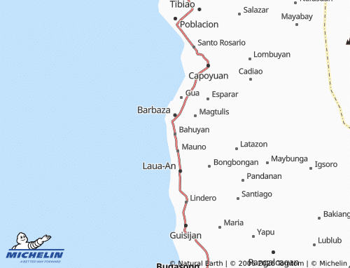 MICHELIN Bahuyan map - ViaMichelin