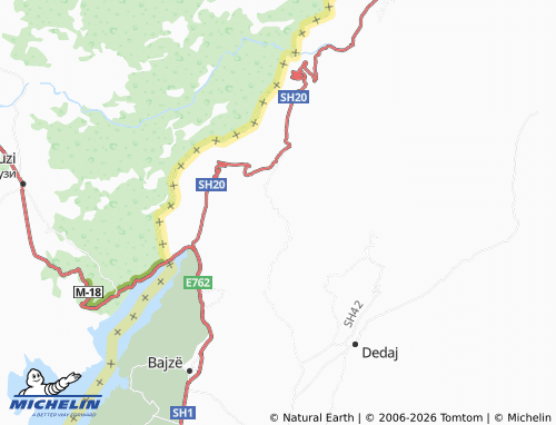 Mapa MICHELIN Kastrat - ViaMichelin