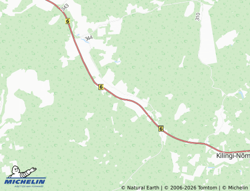 MICHELIN Kalda map - ViaMichelin