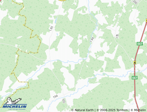 MICHELIN Urevere map - ViaMichelin