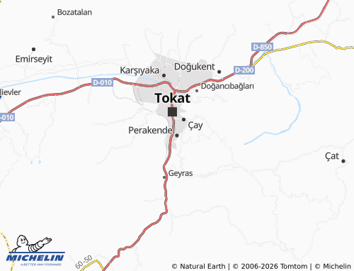 MICHELIN Perakende map - ViaMichelin
