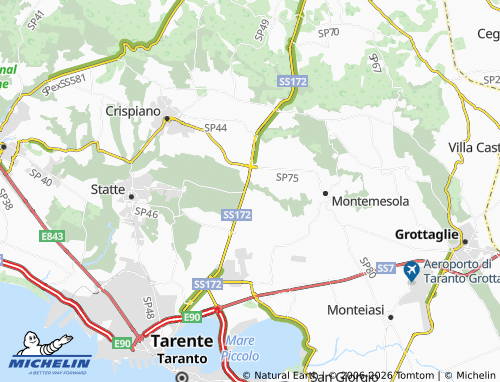MICHELIN Sabatini map - ViaMichelin