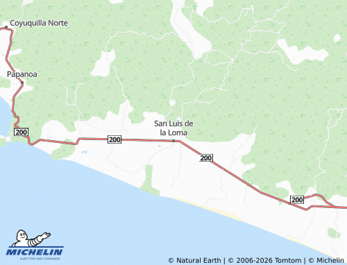MICHELIN Guadalupe map - ViaMichelin