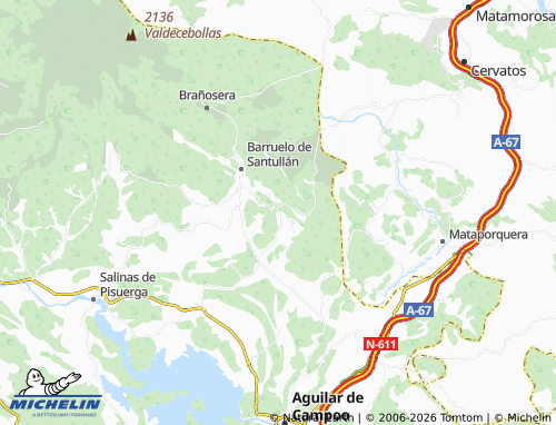 Mappa MICHELIN Vallejo de Orbo - ViaMichelin