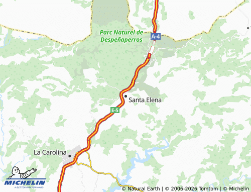 Kaart MICHELIN Santa Elena - ViaMichelin