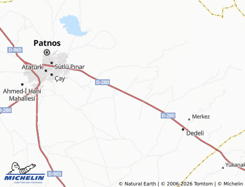 MICHELIN-Landkarte Değirmendüzü - ViaMichelin