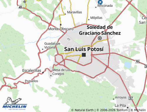 Mappa MICHELIN Condominio San Agustín - ViaMichelin