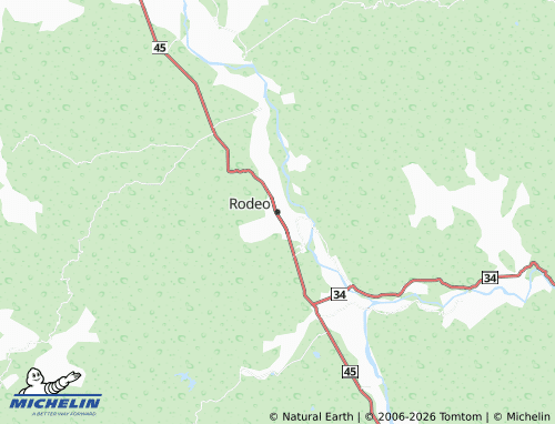 Mapa MICHELIN Rodeo - ViaMichelin