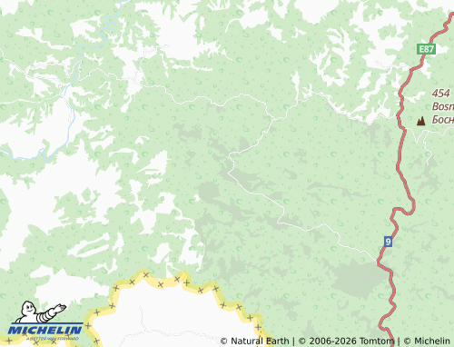 Carte MICHELIN Bliznak - ViaMichelin