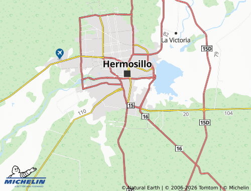 MICHELIN Emiliano Zapata map - ViaMichelin