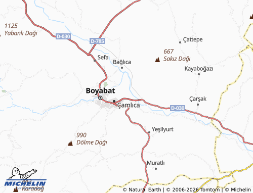MICHELIN Daylı map - ViaMichelin