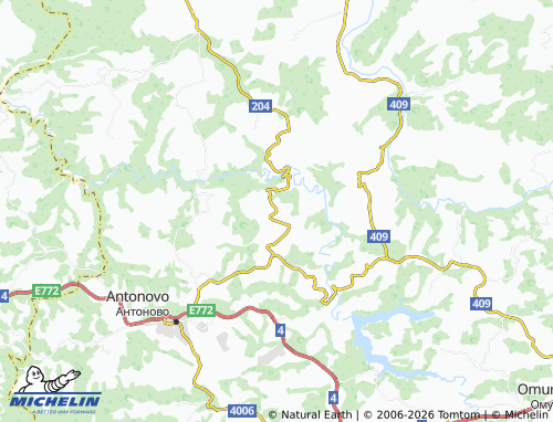 Mappa MICHELIN Razdeltsi - ViaMichelin