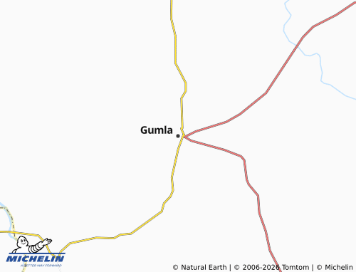MICHELIN-Landkarte Gumla - ViaMichelin