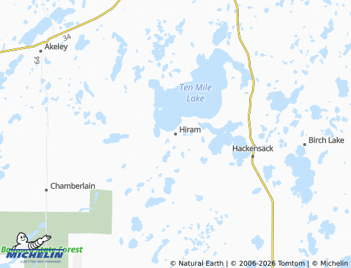 Carte MICHELIN Hiram - ViaMichelin