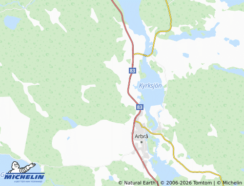 Mapa MICHELIN Hovsätter - ViaMichelin