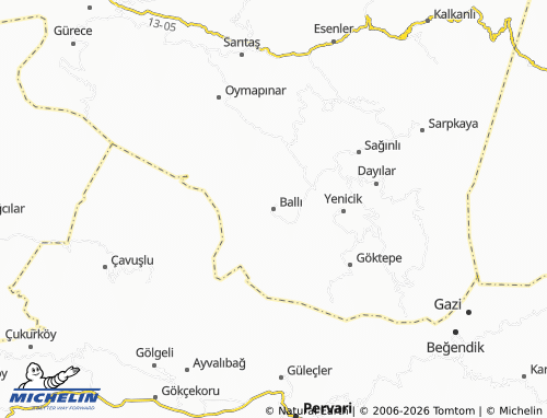 Mappa MICHELIN Ballı - ViaMichelin
