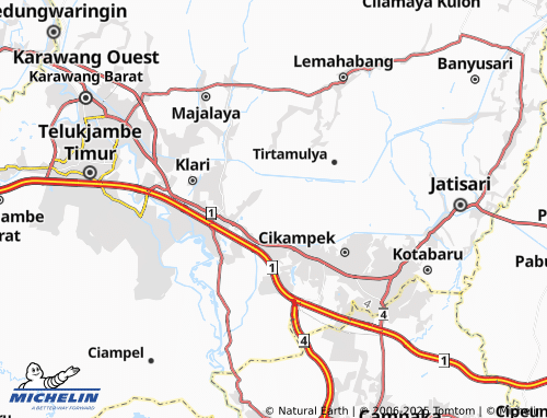Carte MICHELIN Sukasari - ViaMichelin