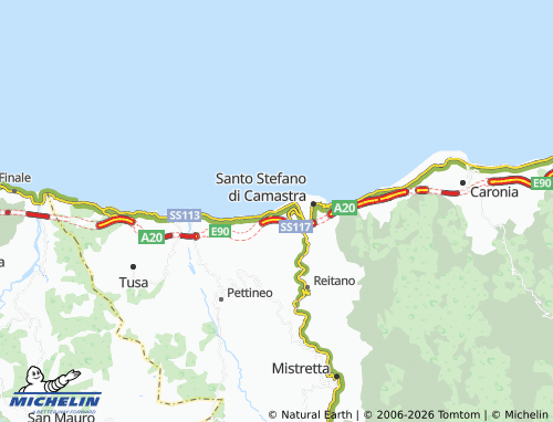 MICHELIN Torremuzza map - ViaMichelin