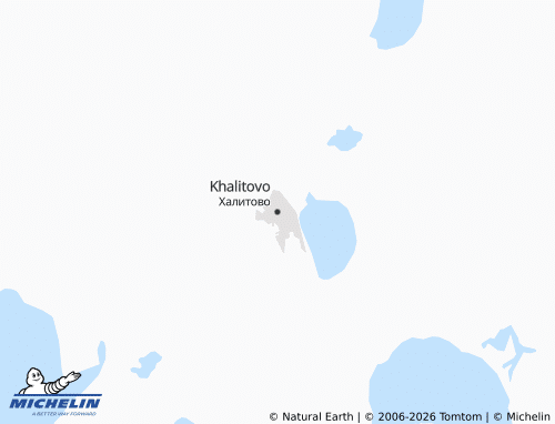 MICHELIN-Landkarte Khalitovo - ViaMichelin
