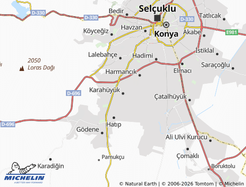 Mappa MICHELIN Karahüyük - ViaMichelin